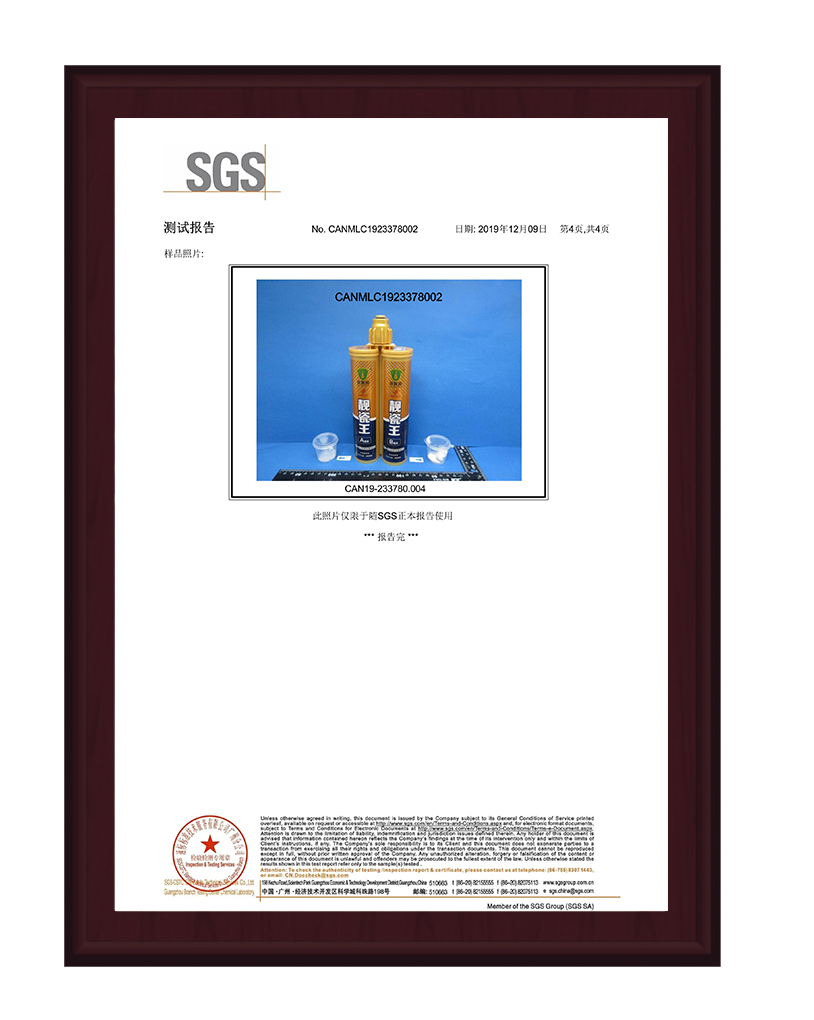 SGS（voc检测）